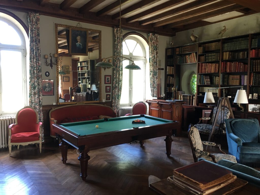 La salle de billard